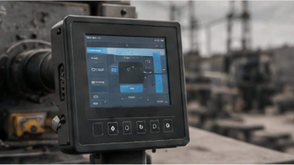 Industrial display terminal in a factory environment