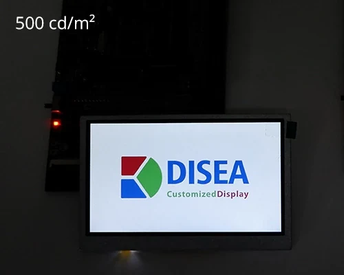 500 cd per square metre backlight example
