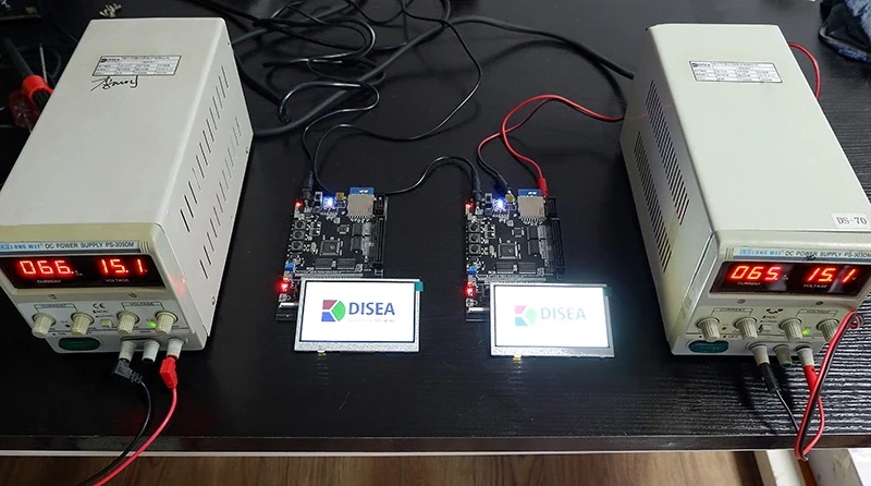 Backlights showing different brightness at the same voltage and current