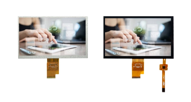 Projected capacitive touch controller and cover glass design