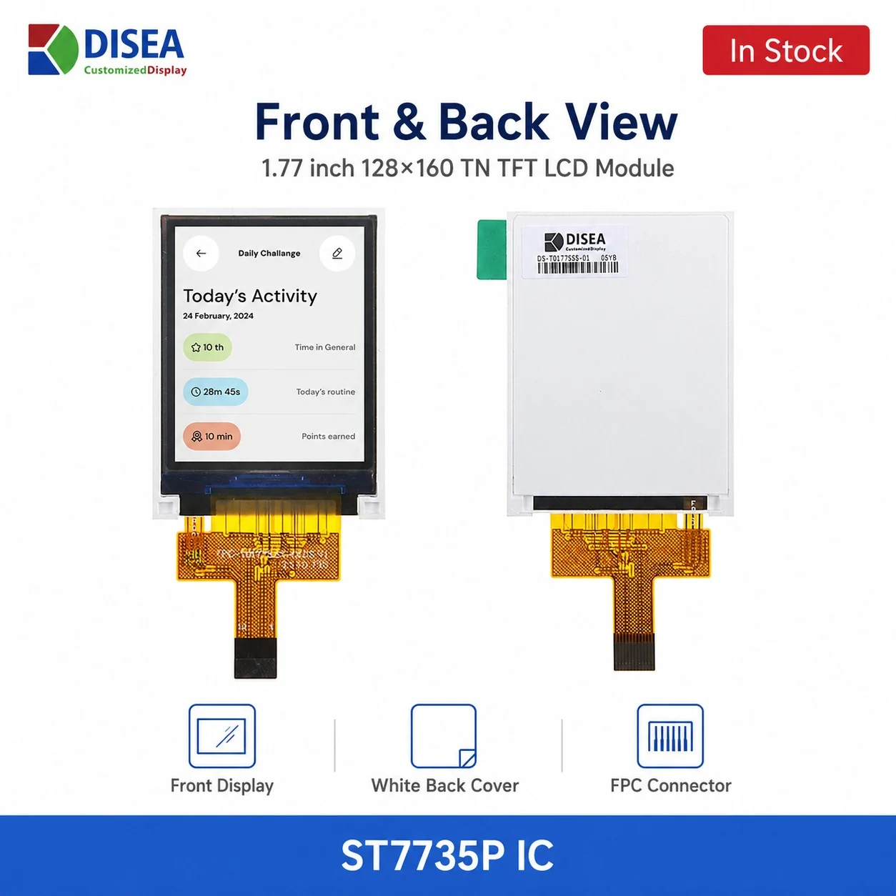 DS-T0177SSS-01 front and back module view