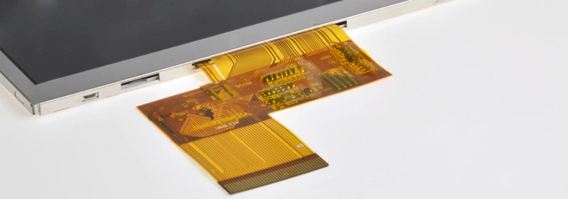 FPC type LCD connection