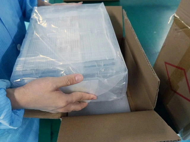 DISEA packing process step 39: Packing