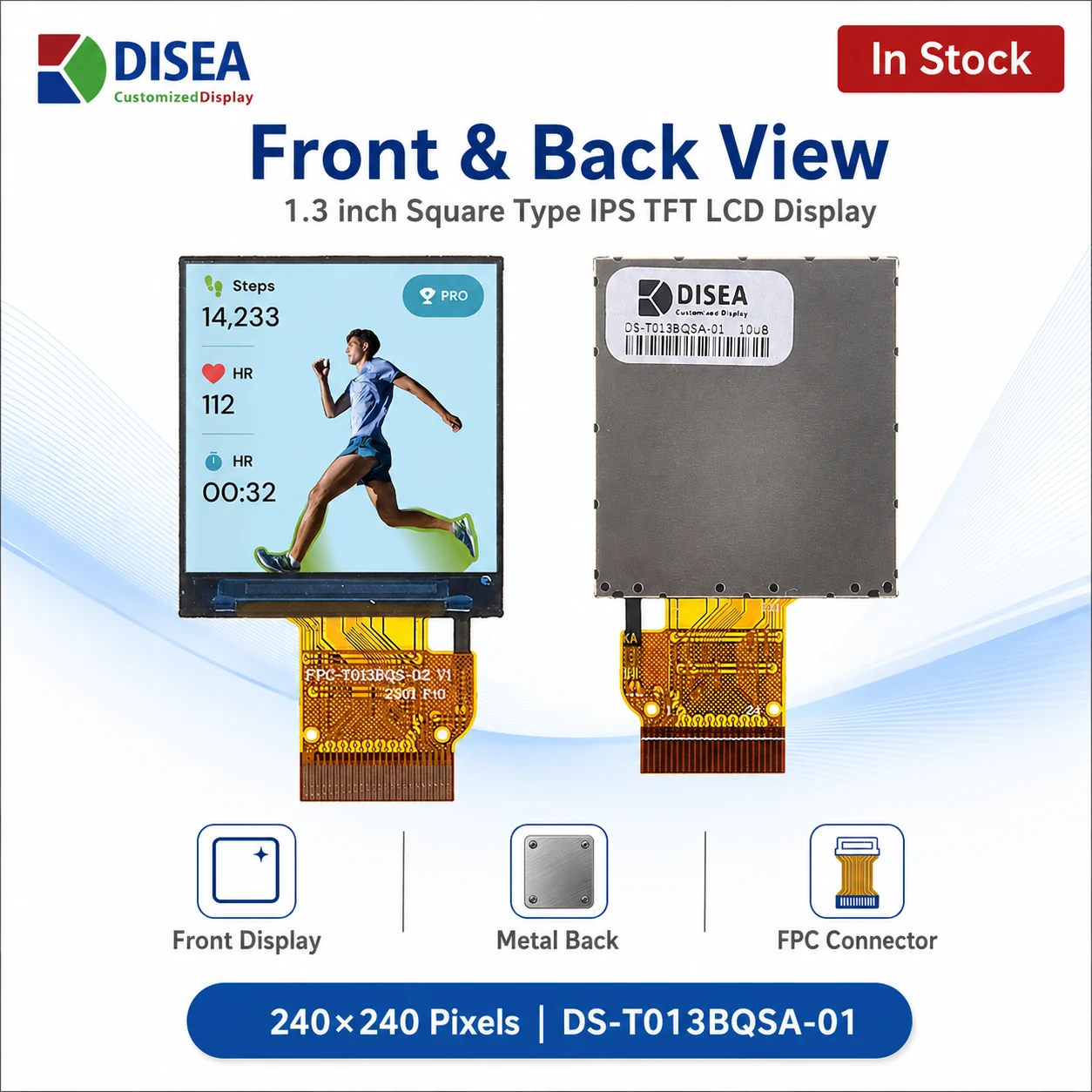 DS-T013BQSA-01 front and back module view