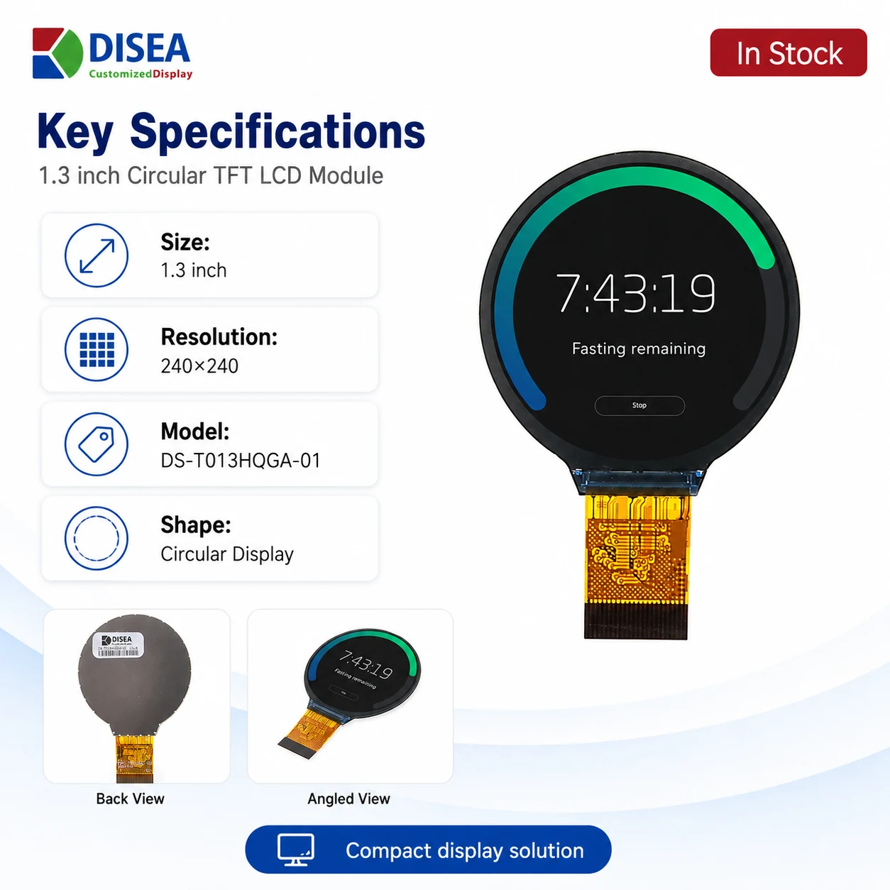 DS-T013HQGA-01 key specifications