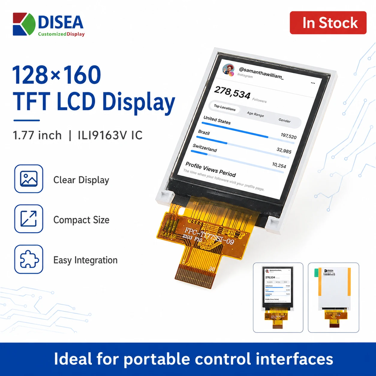 DS-T0177SSI-02 angled module view