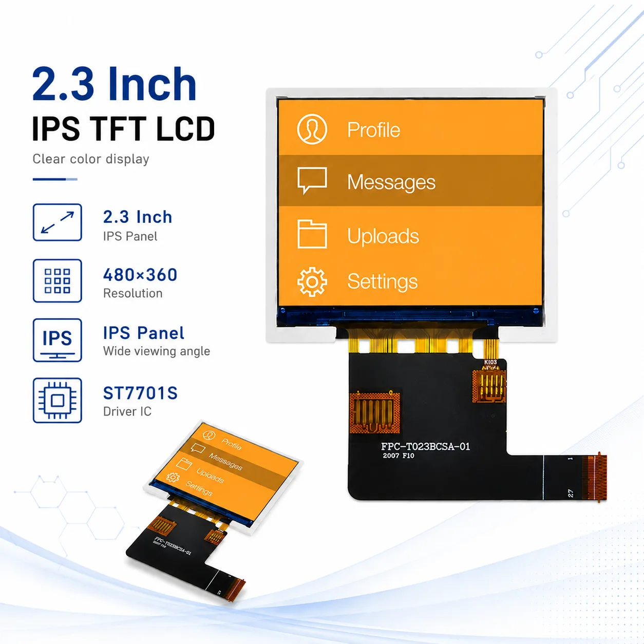 DS-T023BCSA-01 key specifications