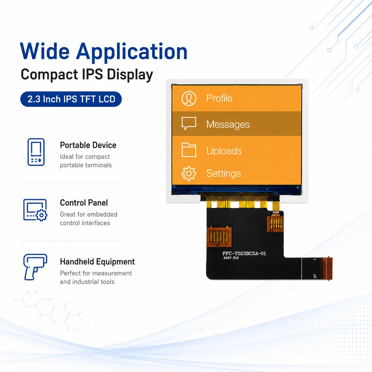 DS-T023BCSA-01 typical applications