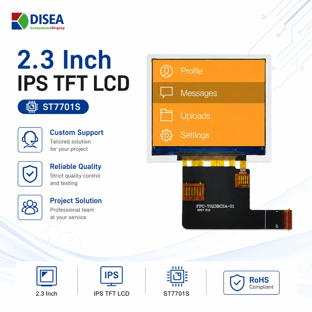 DS-T023BCSA-01 customization support